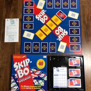 Skip Bo Deluxe RARE